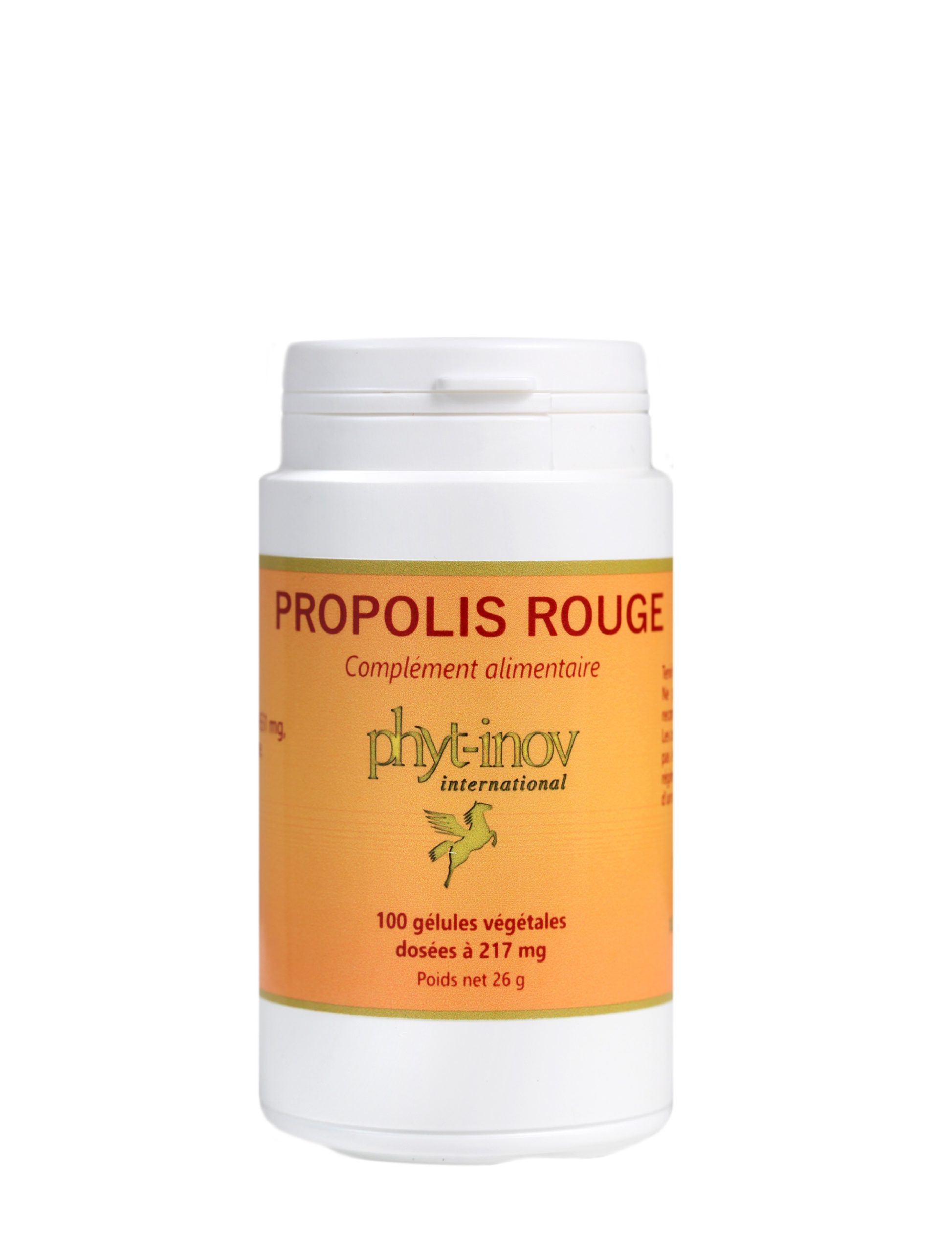 Pure Red Propolis purified by Phyt-Inov® official - Dietary supplement for  immune system support - 100 capsules containing 235 mg